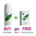 Refreshed Lemon Myrtle - Deodorant + Free Goat's Milk Soap